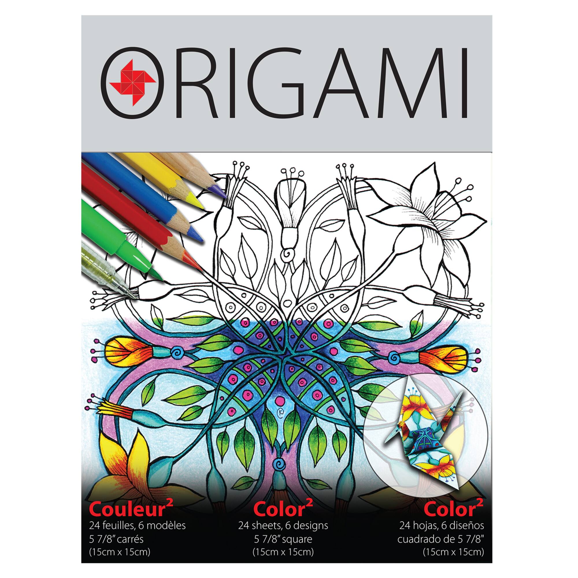 12 Packs: 24 ct. (288 total) Yasutomo® Origami Color Fold Sheets